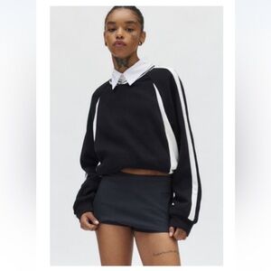 Urban Outfitters Silence and Noise Piper Black Micro Skort